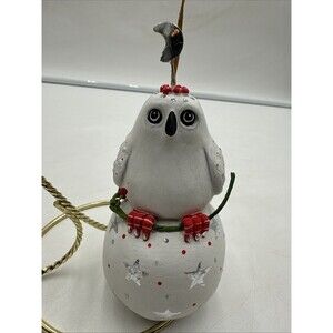 MacKenzie Child Patience BrewsterDash Away Nova Arctic Owl Ornament
